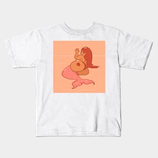 Chubby Mermaid Kids T-Shirt